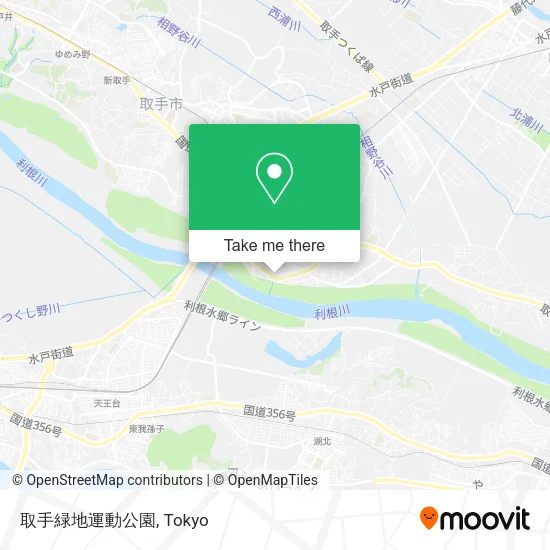 取手緑地運動公園 map