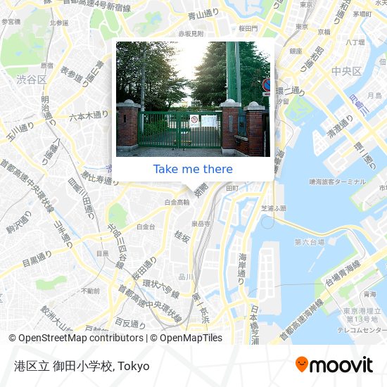 港区立 御田小学校 map