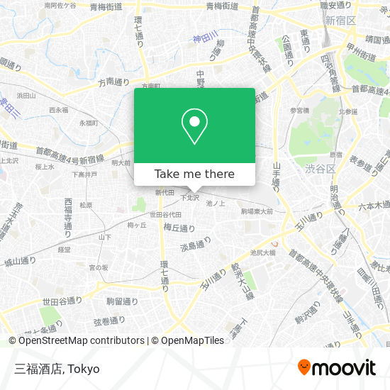 三福酒店 map