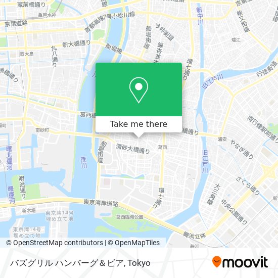 バズグリル ハンバーグ＆ビア map