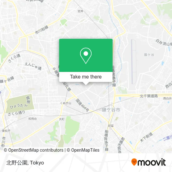 北野公園 map
