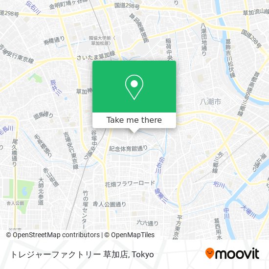 トレジャーファクトリー 草加店 map