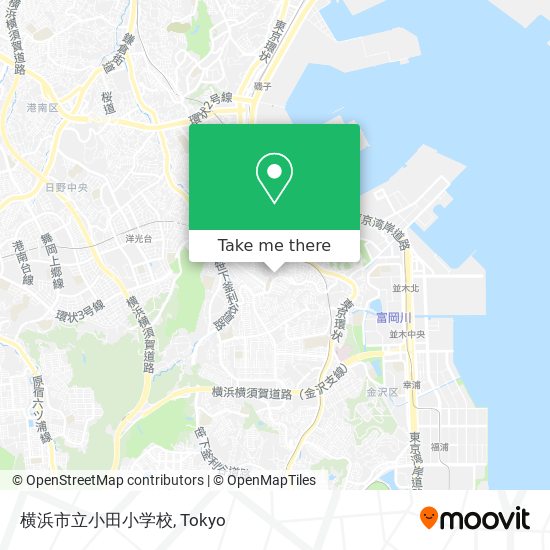 横浜市立小田小学校 map