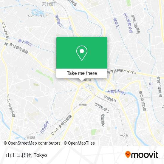 山王日枝社 map