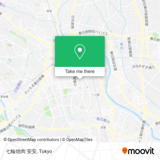 七輪焼肉 安安 map