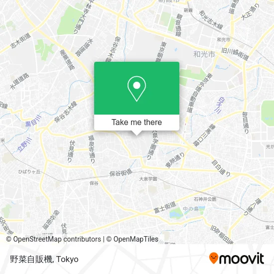 野菜自販機 map