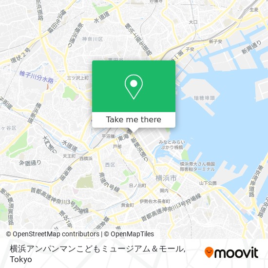 How To Get To 横浜アンパンマンこどもミュージアム モール In 横浜市 By Bus