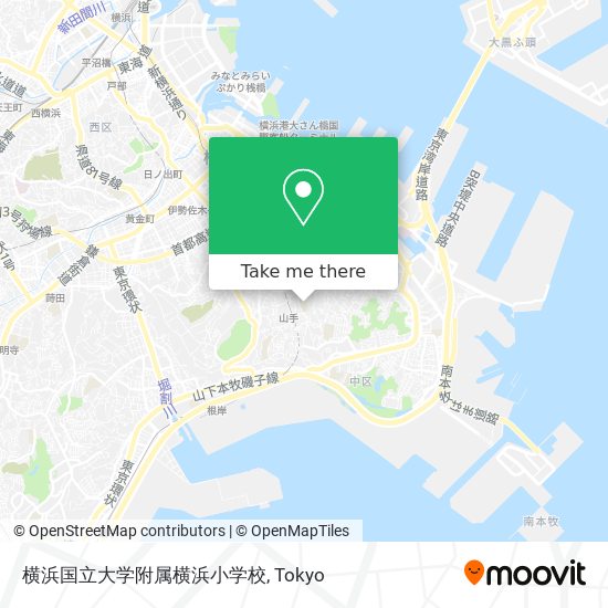 横浜国立大学附属横浜小学校 map