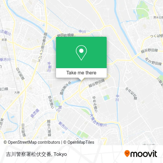 吉川警察署松伏交番 map