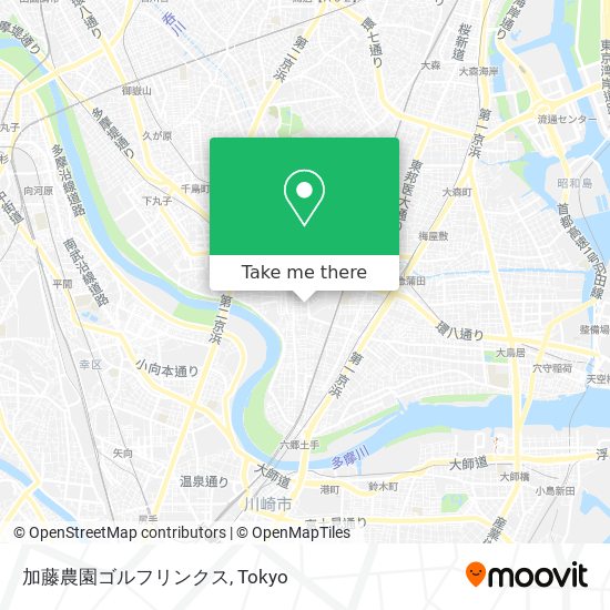 加藤農園ゴルフリンクス map