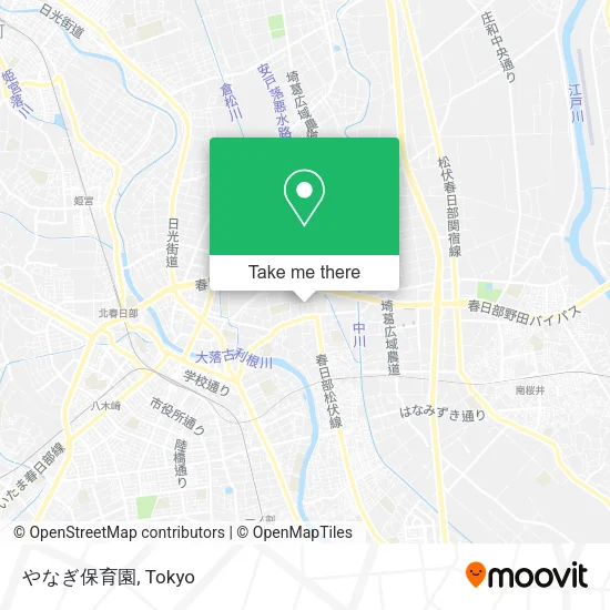 やなぎ保育園 map