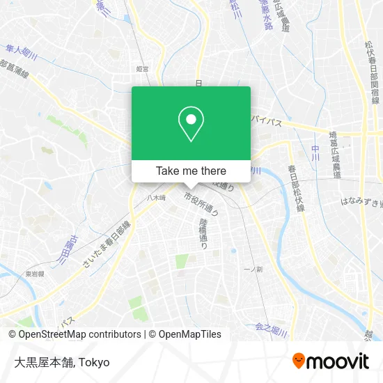 大黒屋本舗 map