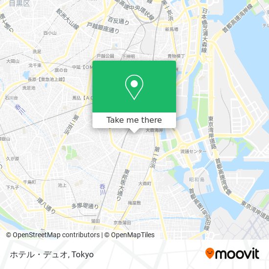ホテル・デュオ map