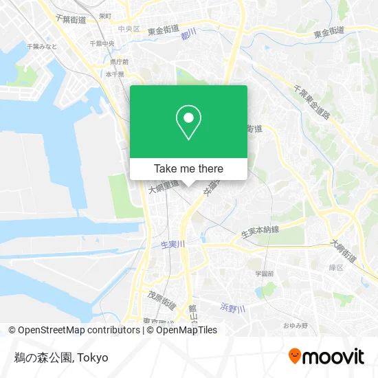 鵜の森公園 map