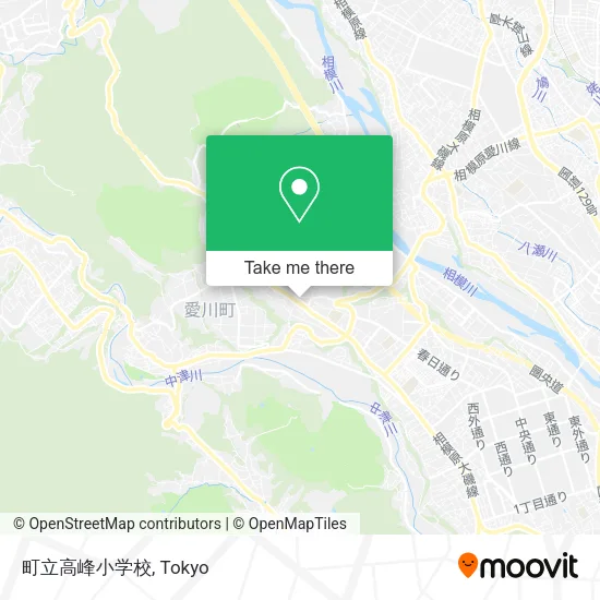 町立高峰小学校 map