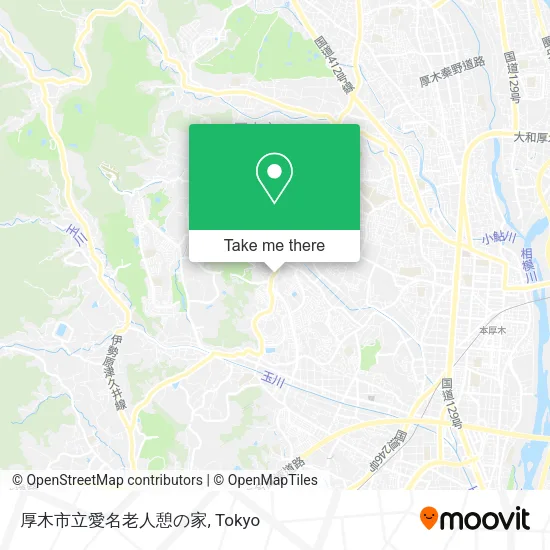 厚木市立愛名老人憩の家 map