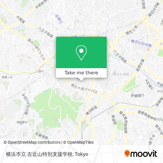 横浜市立 左近山特別支援学校 map
