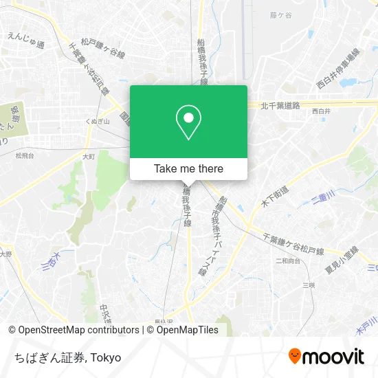 ちばぎん証券 map
