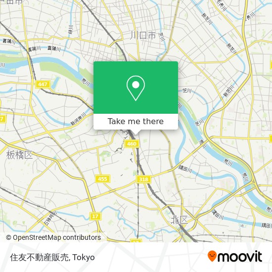 住友不動産販売 map