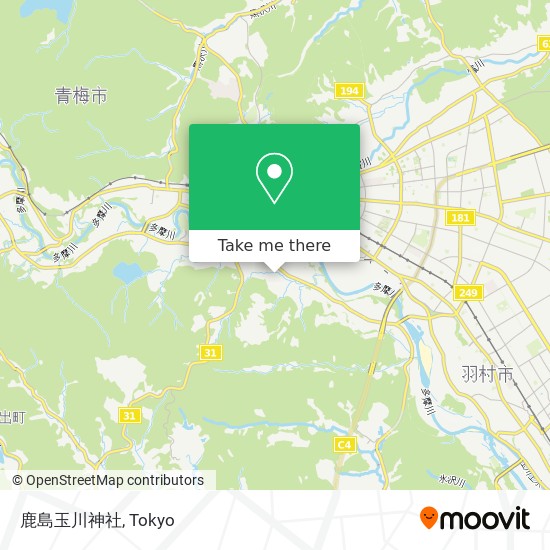 鹿島玉川神社 map
