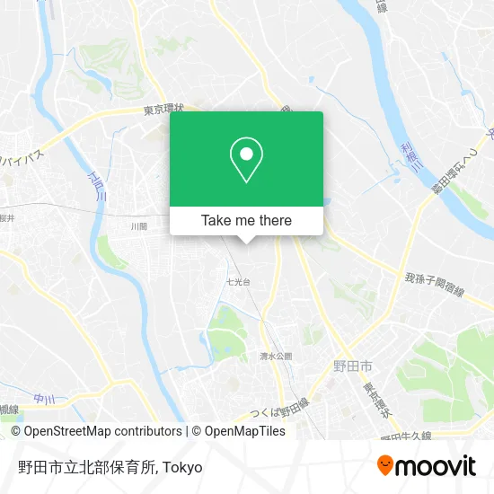 野田市立北部保育所 map