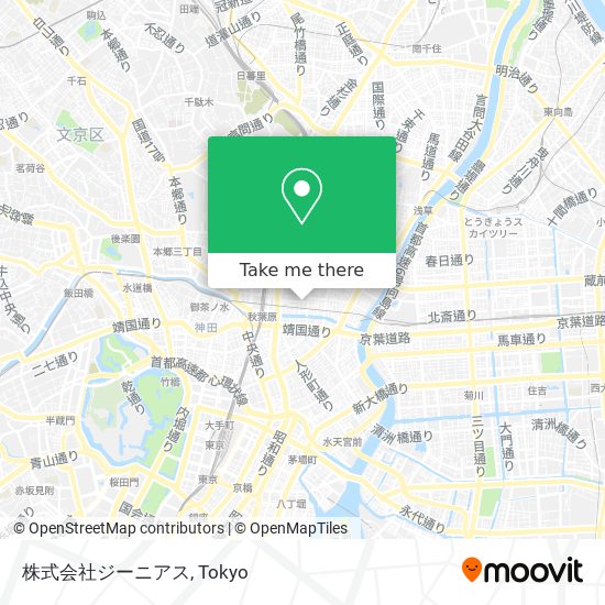 株式会社ジーニアス map