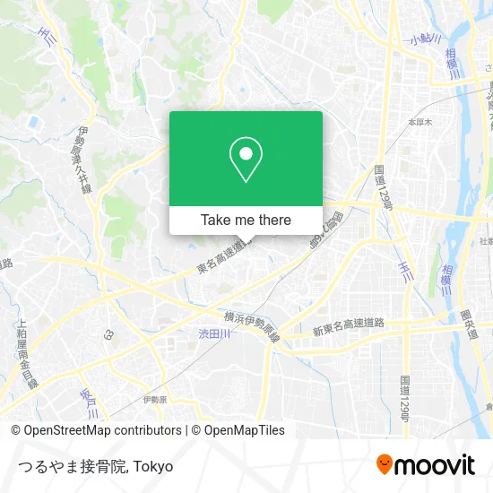 つるやま接骨院 map