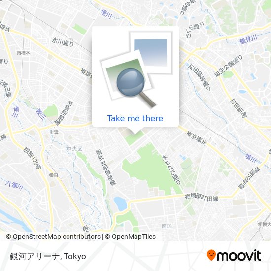 銀河アリーナ map