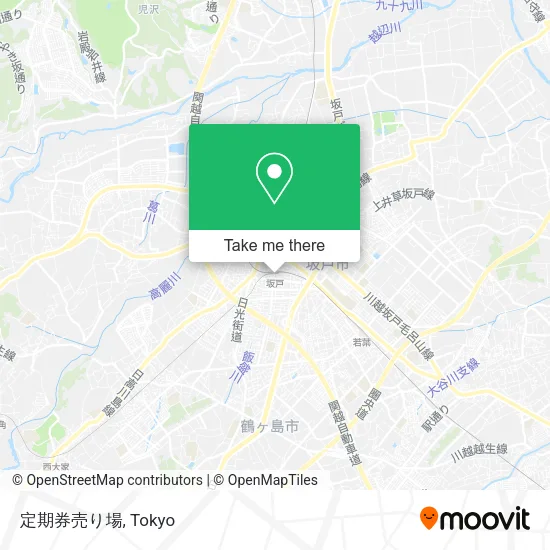 定期券売り場 map