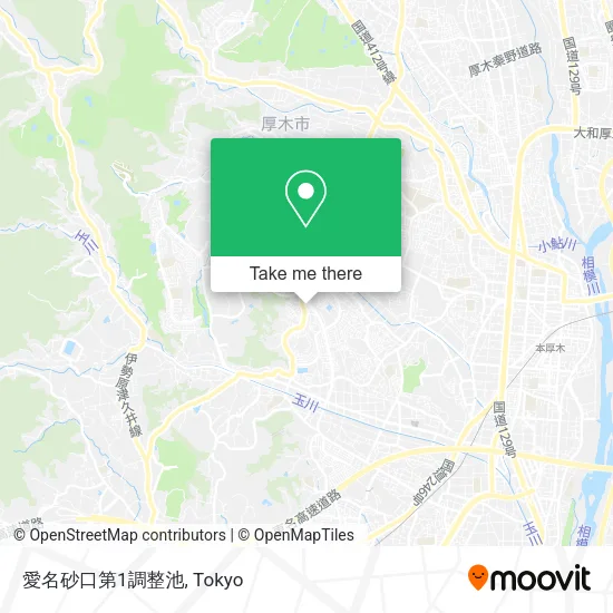 愛名砂口第1調整池 map