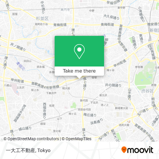 一大工不動産 map