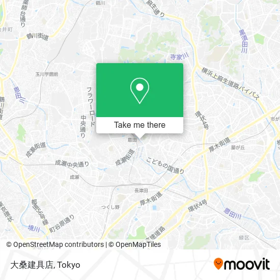 大桑建具店 map