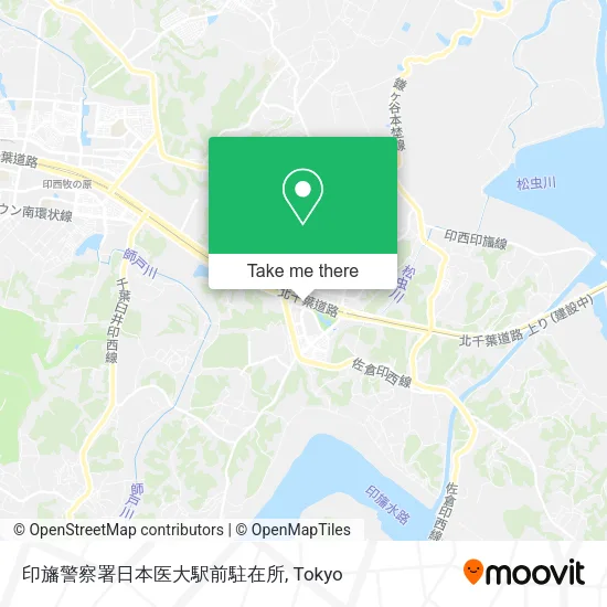 Imba Police Station Nihon Medical University Station Front Koban map