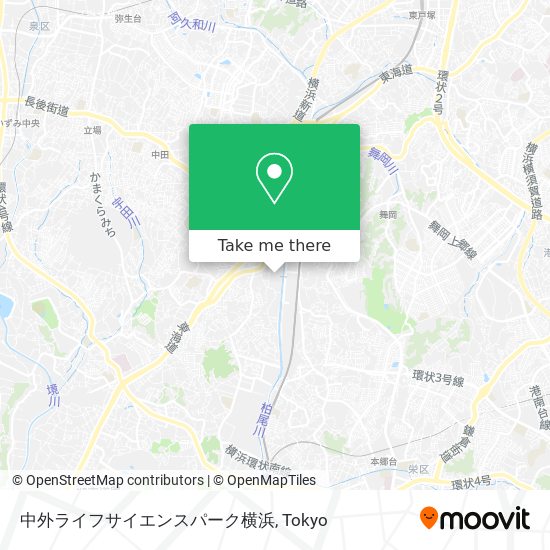 中外ライフサイエンスパーク横浜 map