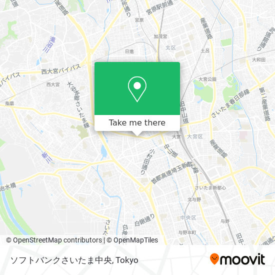 ソフトバンクさいたま中央 map