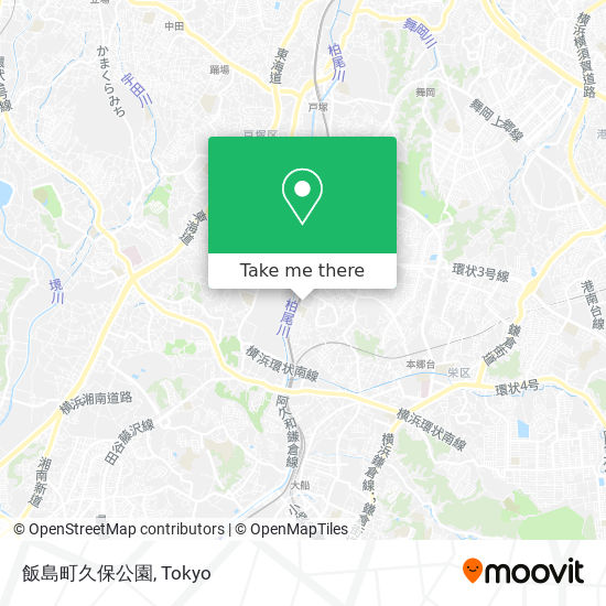 飯島町久保公園 map
