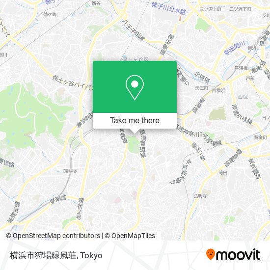 横浜市狩場緑風荘 map