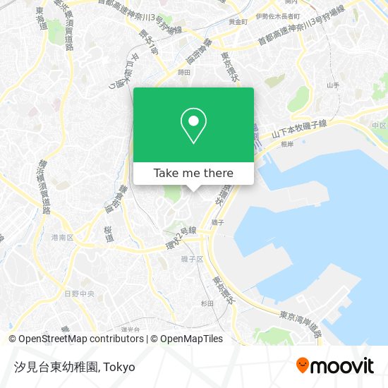 汐見台東幼稚園 map
