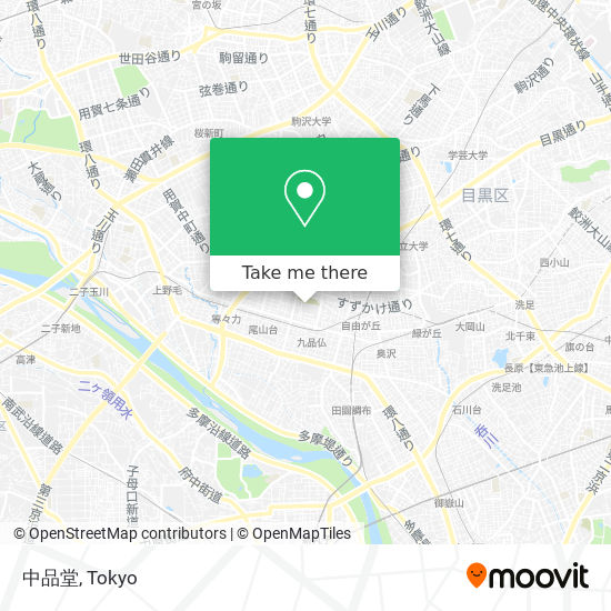 中品堂 map