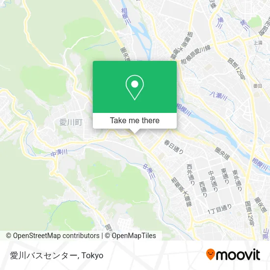 愛川バスセンター map
