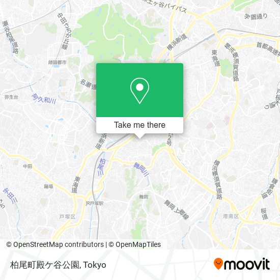 柏尾町殿ケ谷公園 map