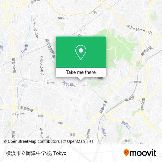 横浜市立岡津中学校 map