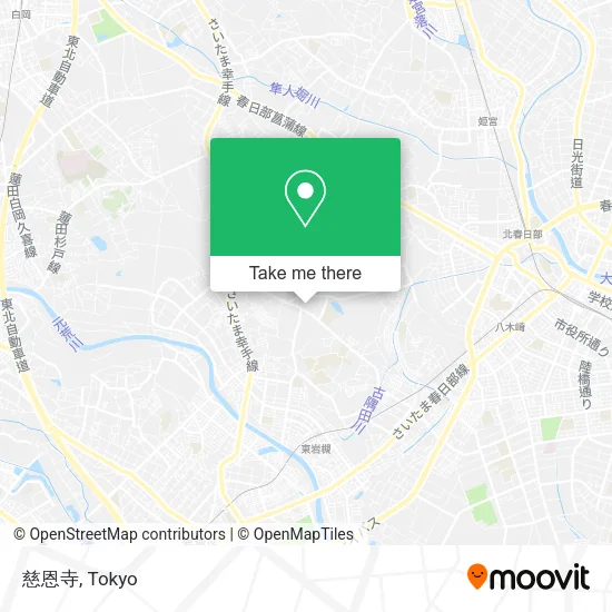 慈恩寺 map