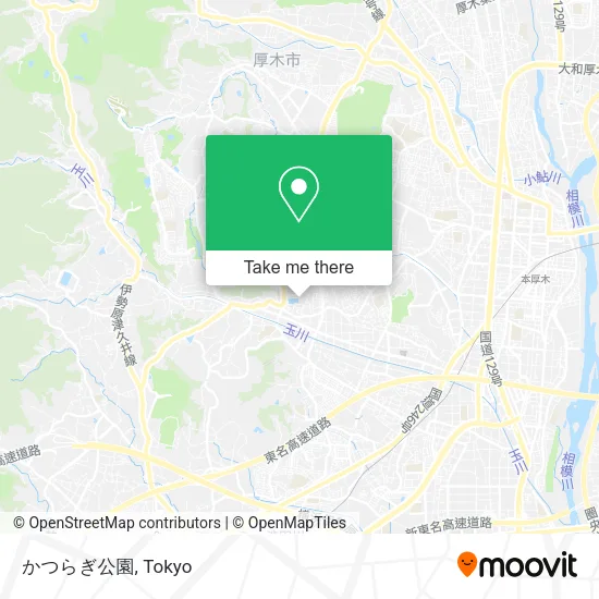 かつらぎ公園 map