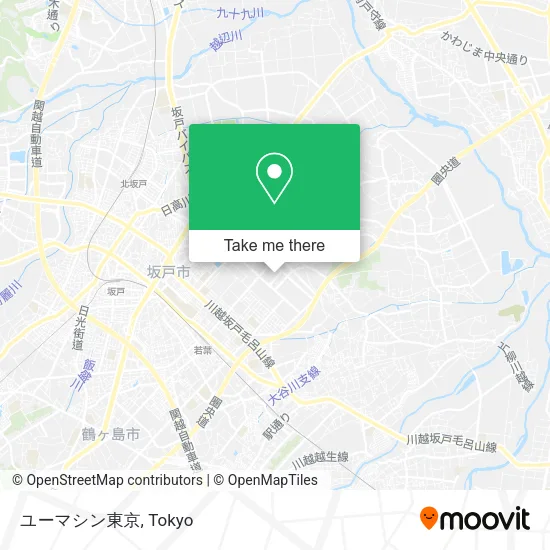 ユーマシン東京 map