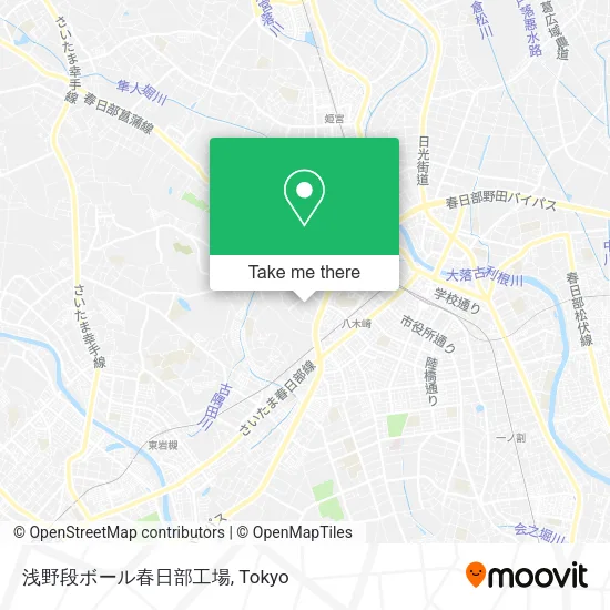 浅野段ボール春日部工場 map