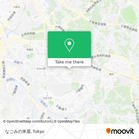 なごみの米屋 map