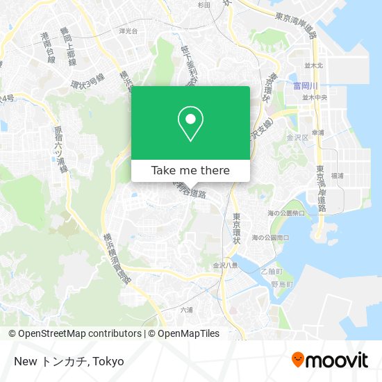 How To Get To New トンカチ In 横浜市 By Bus Or Metro