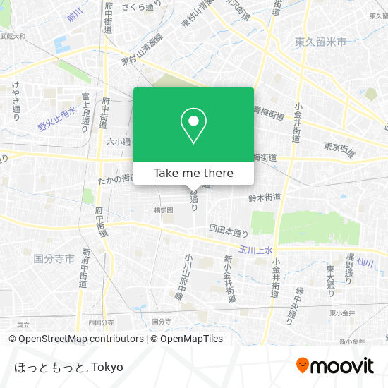 How To Get To ほっともっと In 小平市 By Bus Moovit