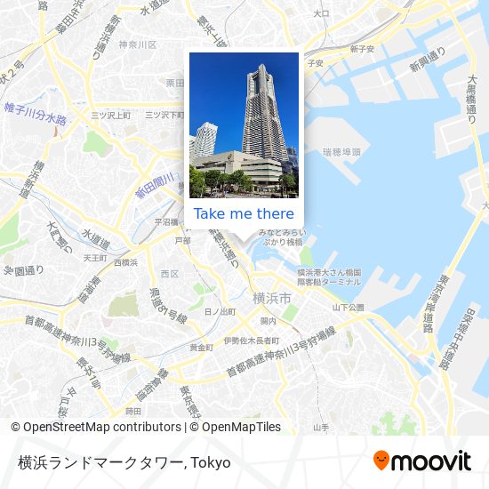 横浜ランドマークタワー map